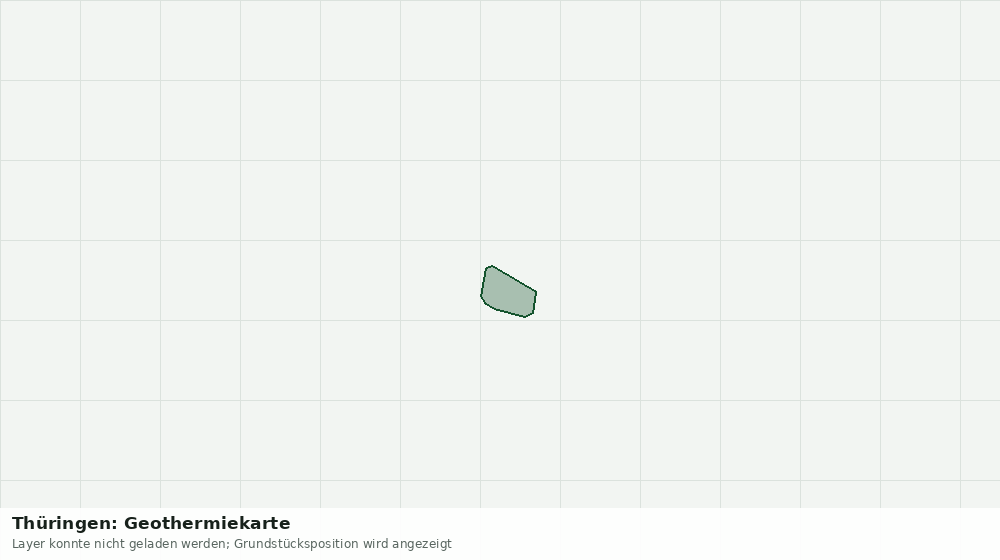 Statische Kartenansicht: Thüringen: Geothermiekarte