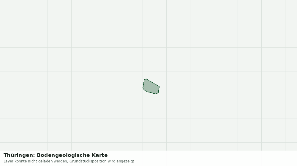 Statische Kartenansicht: Thüringen: Bodengeologische Karte