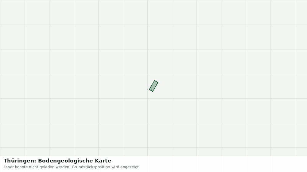 Statische Kartenansicht: Thüringen: Bodengeologische Karte