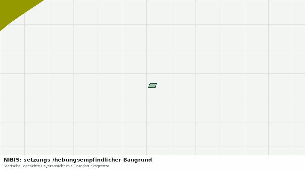 Statische Kartenansicht: NIBIS: setzungs-/hebungsempfindlicher Baugrund