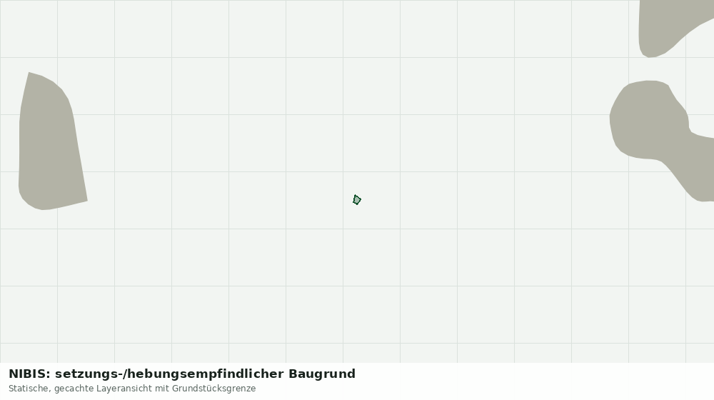Statische Kartenansicht: NIBIS: setzungs-/hebungsempfindlicher Baugrund