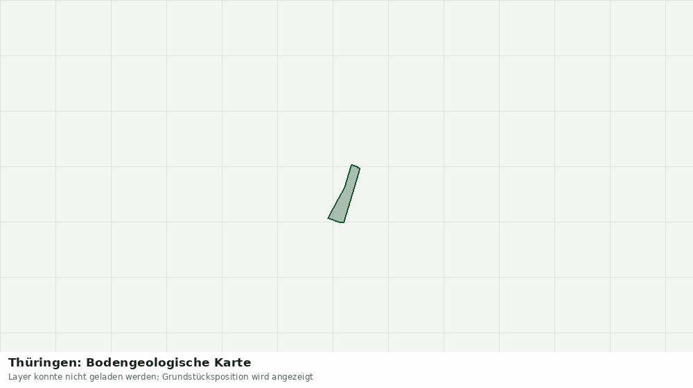 Statische Kartenansicht: Thüringen: Bodengeologische Karte