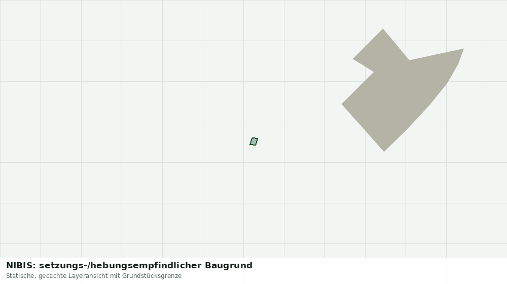 Statische Kartenansicht: NIBIS: setzungs-/hebungsempfindlicher Baugrund