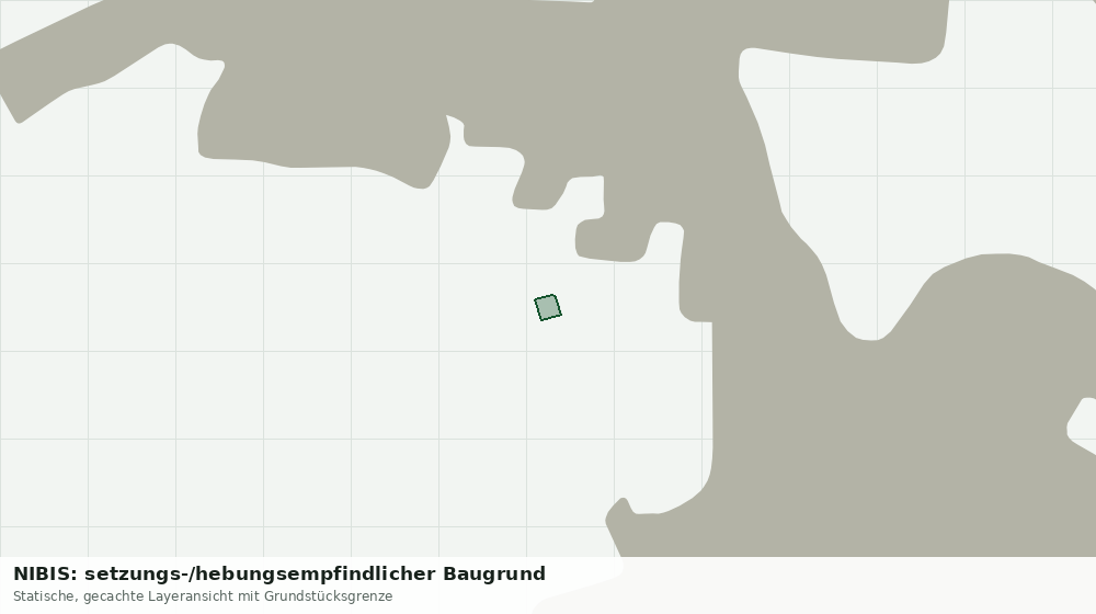 Statische Kartenansicht: NIBIS: setzungs-/hebungsempfindlicher Baugrund