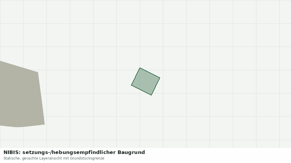 Statische Kartenansicht: NIBIS: setzungs-/hebungsempfindlicher Baugrund