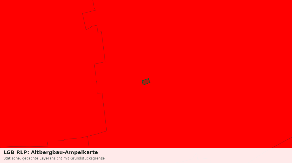 Statische Kartenansicht: LGB RLP: Altbergbau-Ampelkarte