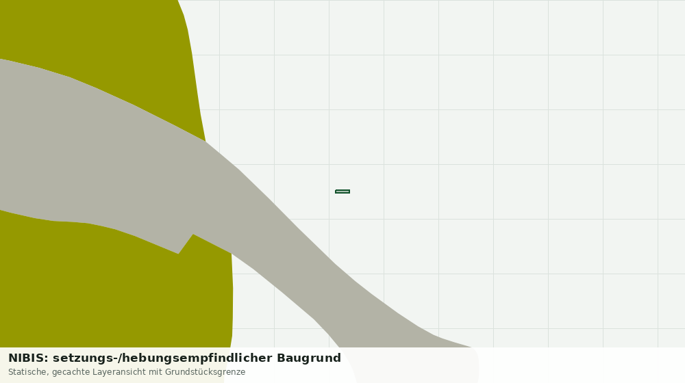 Statische Kartenansicht: NIBIS: setzungs-/hebungsempfindlicher Baugrund