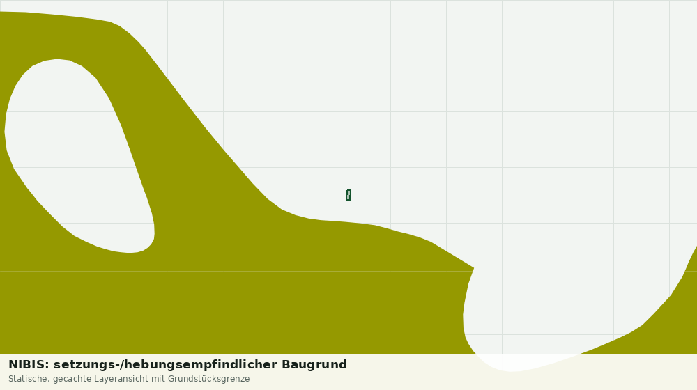 Statische Kartenansicht: NIBIS: setzungs-/hebungsempfindlicher Baugrund