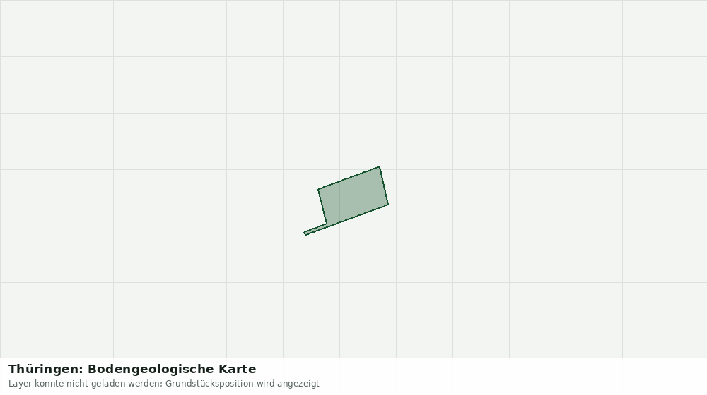 Statische Kartenansicht: Thüringen: Bodengeologische Karte