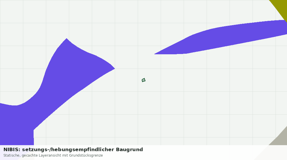 Statische Kartenansicht: NIBIS: setzungs-/hebungsempfindlicher Baugrund