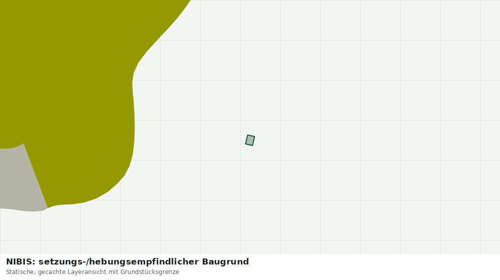 Statische Kartenansicht: NIBIS: setzungs-/hebungsempfindlicher Baugrund