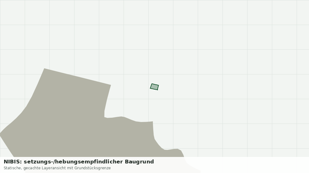 Statische Kartenansicht: NIBIS: setzungs-/hebungsempfindlicher Baugrund