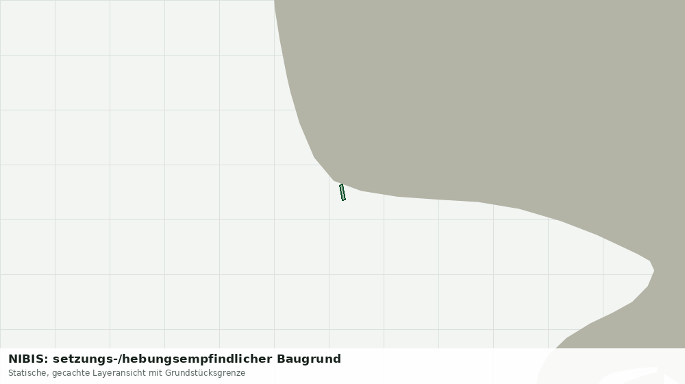 Statische Kartenansicht: NIBIS: setzungs-/hebungsempfindlicher Baugrund