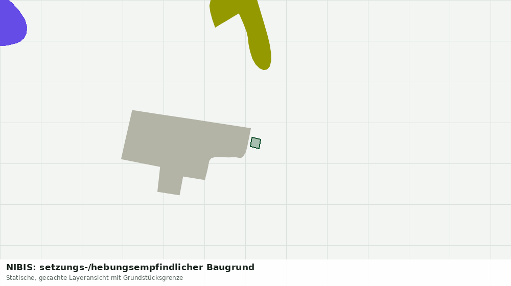 Statische Kartenansicht: NIBIS: setzungs-/hebungsempfindlicher Baugrund