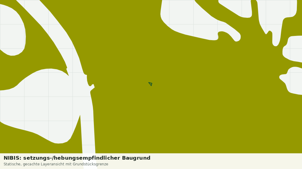 Statische Kartenansicht: NIBIS: setzungs-/hebungsempfindlicher Baugrund