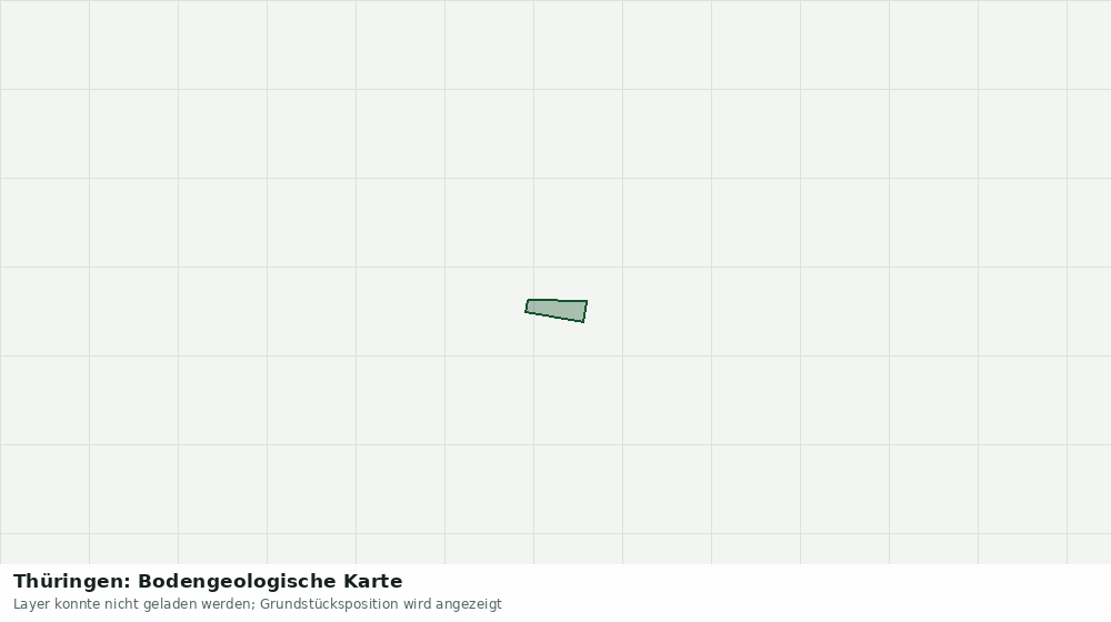 Statische Kartenansicht: Thüringen: Bodengeologische Karte
