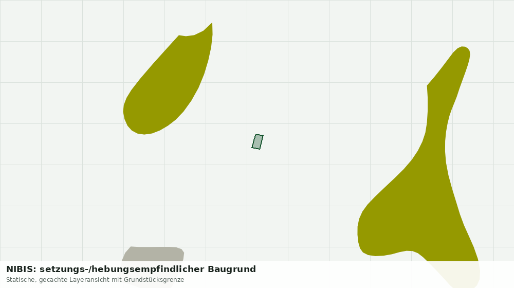 Statische Kartenansicht: NIBIS: setzungs-/hebungsempfindlicher Baugrund