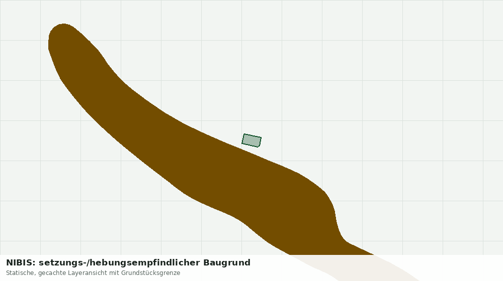 Statische Kartenansicht: NIBIS: setzungs-/hebungsempfindlicher Baugrund