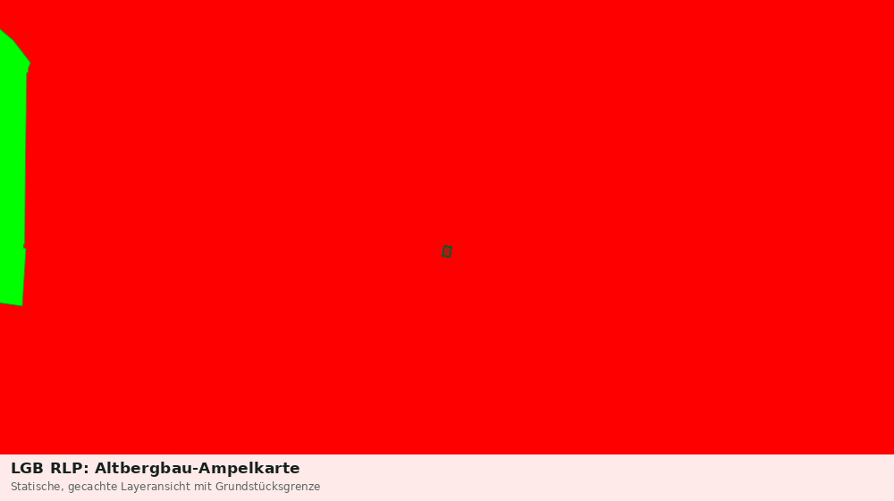 Statische Kartenansicht: LGB RLP: Altbergbau-Ampelkarte