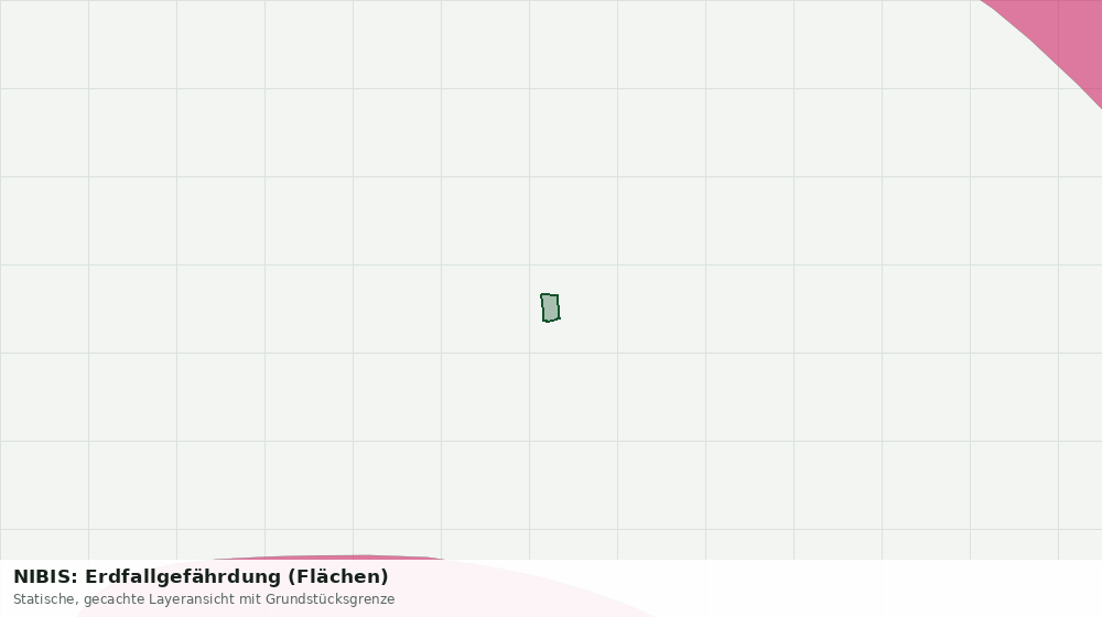 Statische Kartenansicht: NIBIS: Erdfallgefährdung (Flächen)