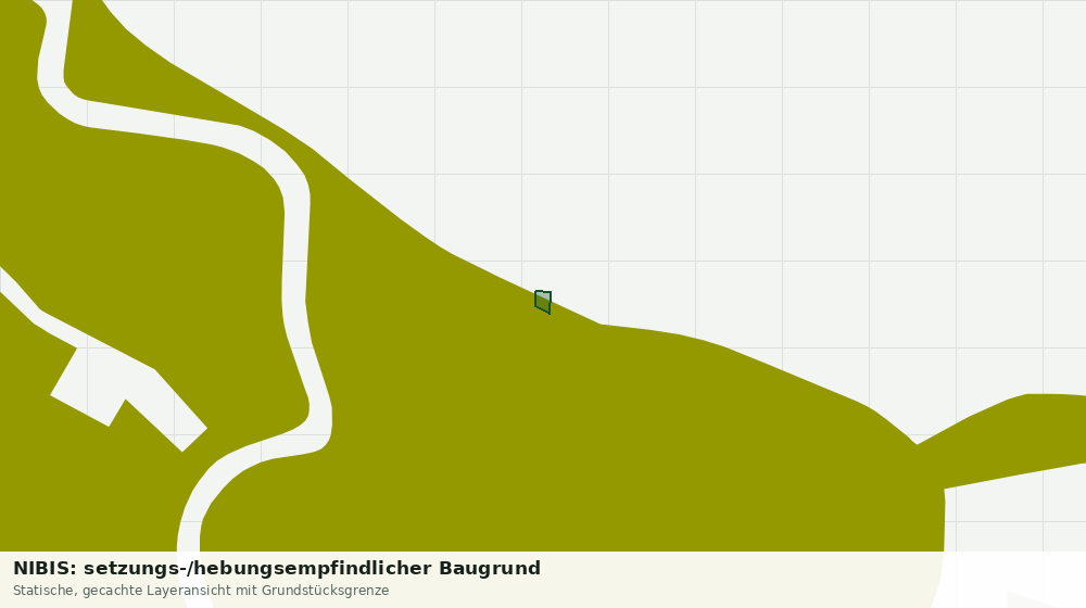 Statische Kartenansicht: NIBIS: setzungs-/hebungsempfindlicher Baugrund