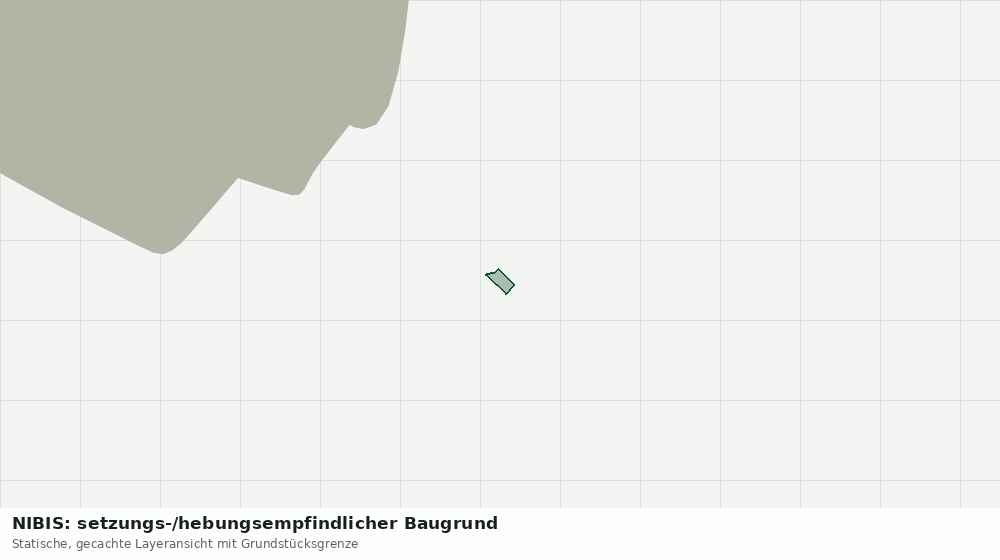 Statische Kartenansicht: NIBIS: setzungs-/hebungsempfindlicher Baugrund