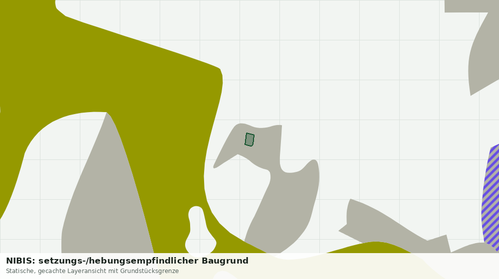 Statische Kartenansicht: NIBIS: setzungs-/hebungsempfindlicher Baugrund