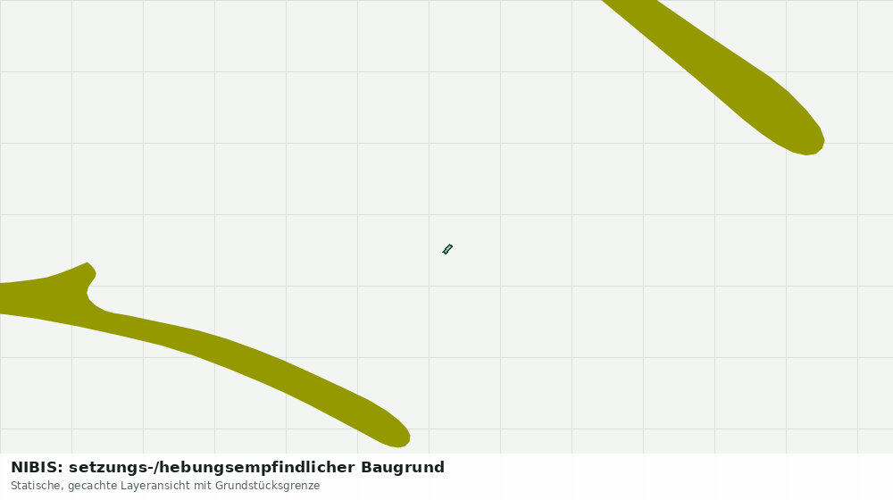 Statische Kartenansicht: NIBIS: setzungs-/hebungsempfindlicher Baugrund