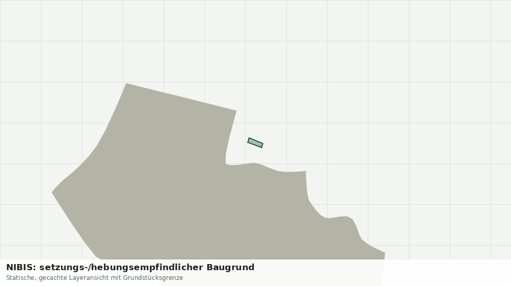 Statische Kartenansicht: NIBIS: setzungs-/hebungsempfindlicher Baugrund