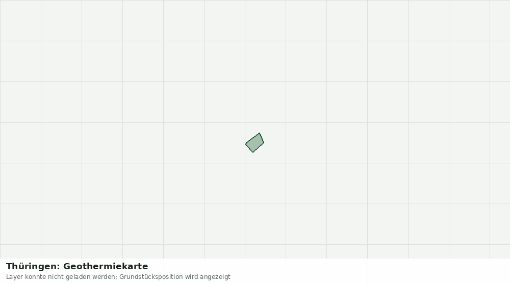 Statische Kartenansicht: Thüringen: Geothermiekarte