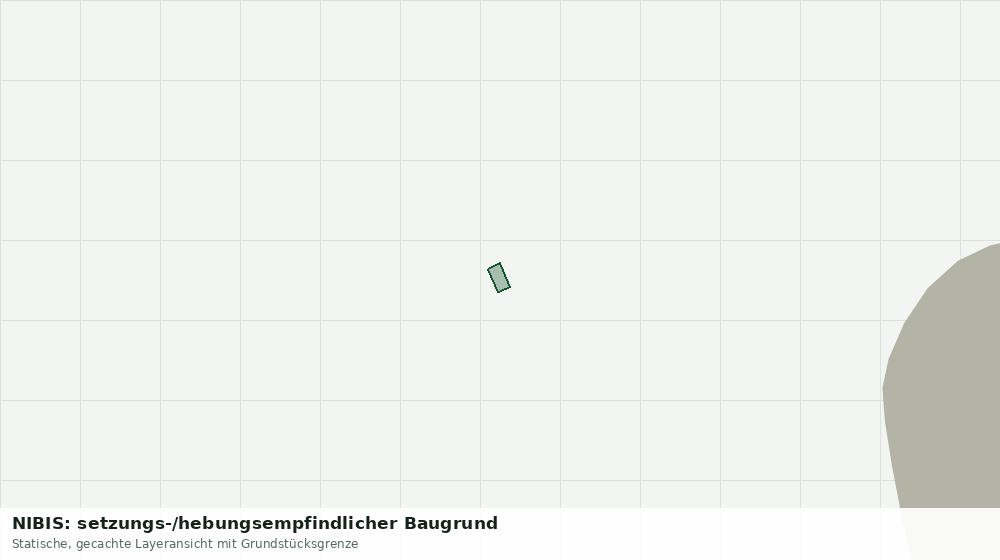 Statische Kartenansicht: NIBIS: setzungs-/hebungsempfindlicher Baugrund
