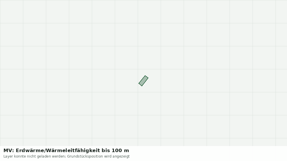 Statische Kartenansicht: MV: Erdwärme/Wärmeleitfähigkeit bis 100 m