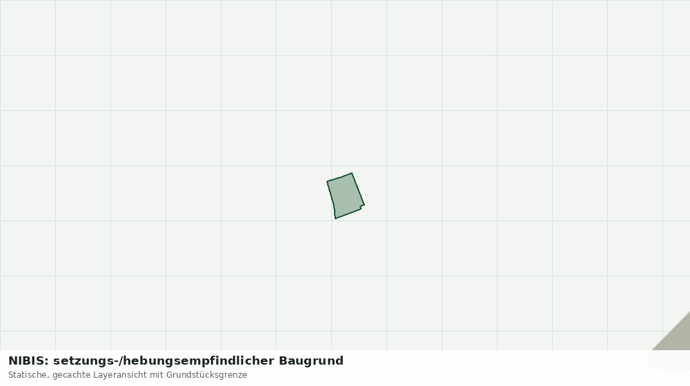 Statische Kartenansicht: NIBIS: setzungs-/hebungsempfindlicher Baugrund
