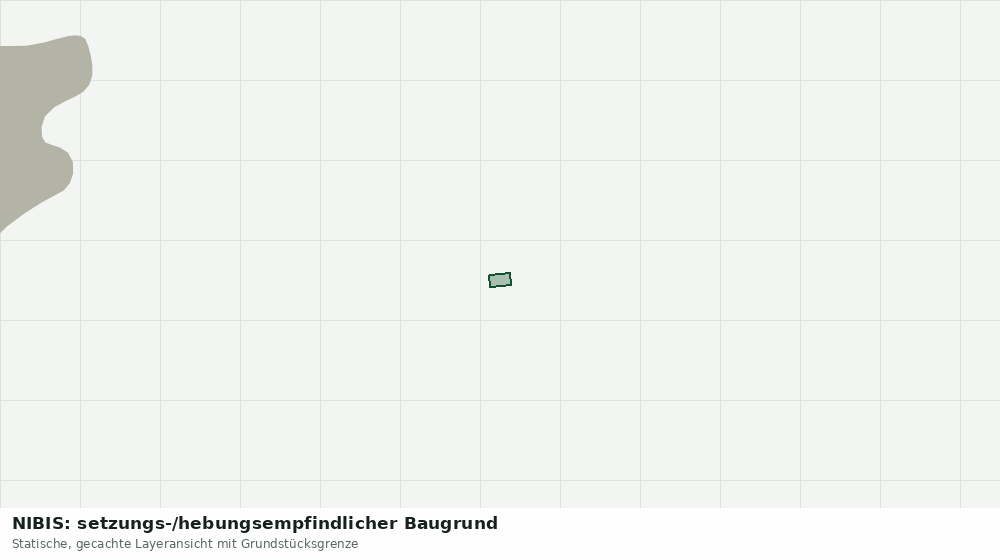 Statische Kartenansicht: NIBIS: setzungs-/hebungsempfindlicher Baugrund