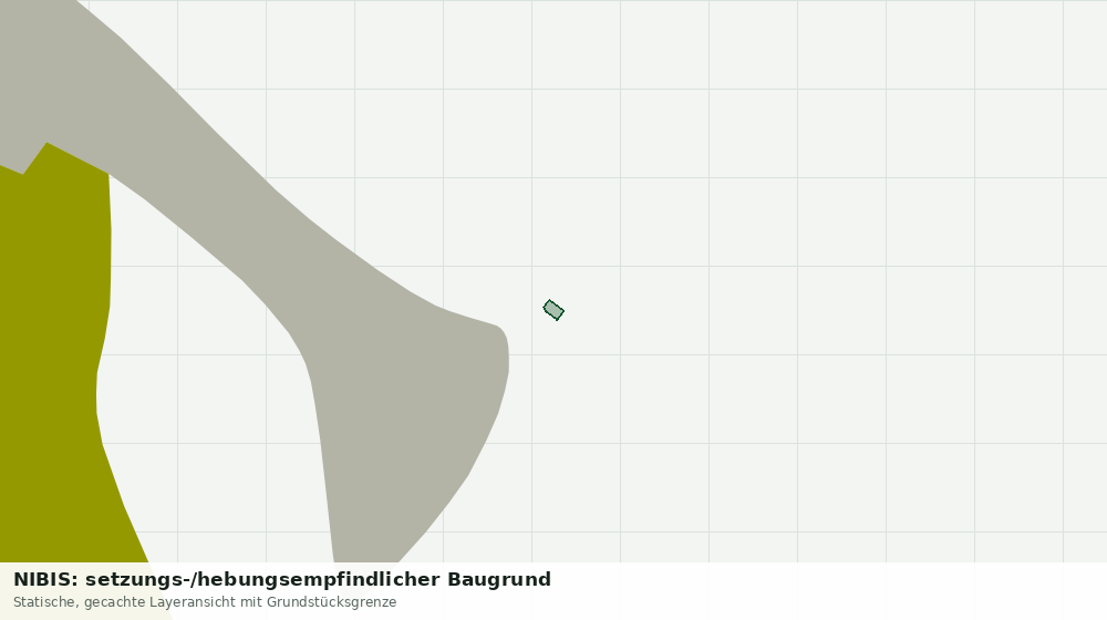 Statische Kartenansicht: NIBIS: setzungs-/hebungsempfindlicher Baugrund