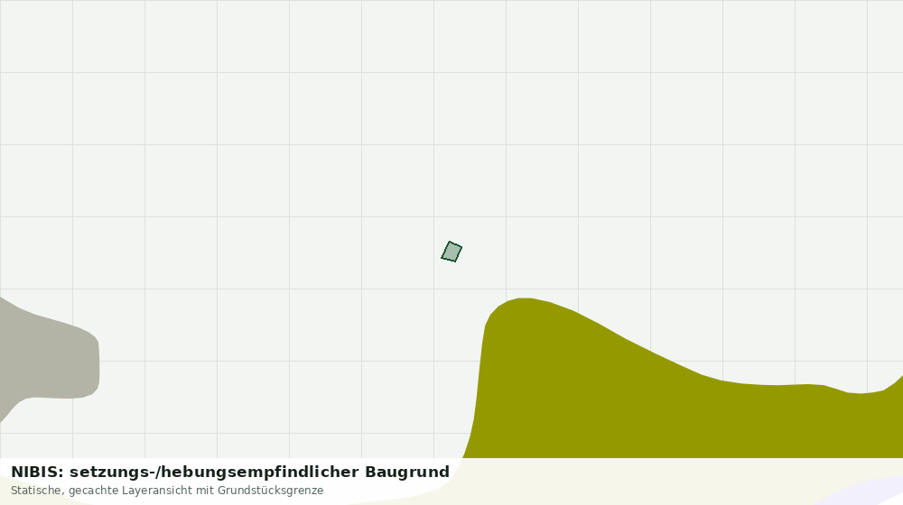 Statische Kartenansicht: NIBIS: setzungs-/hebungsempfindlicher Baugrund