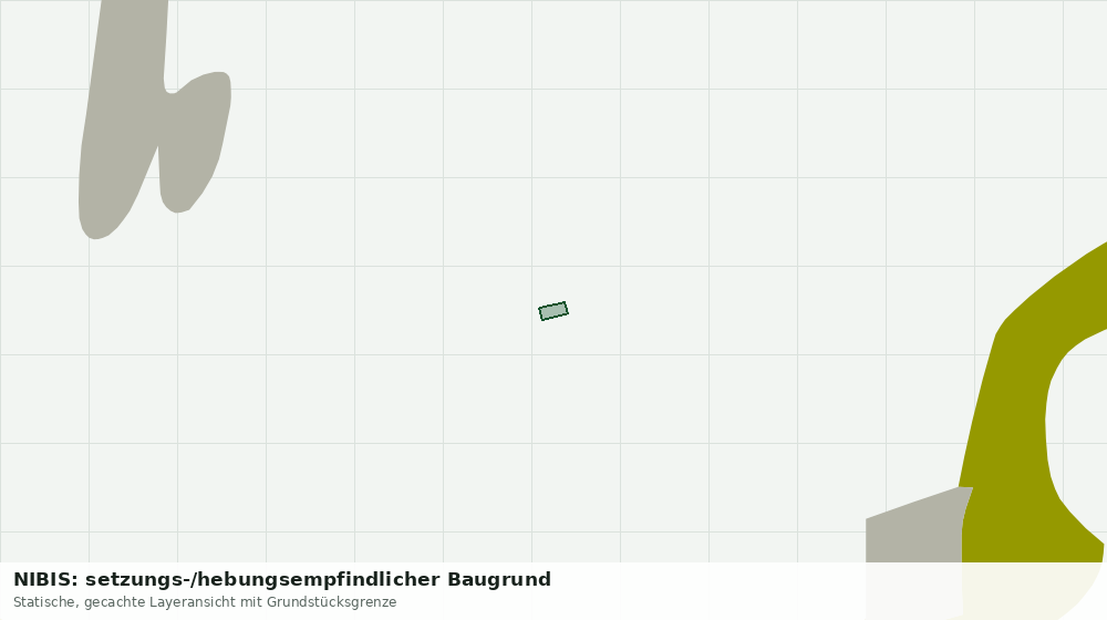 Statische Kartenansicht: NIBIS: setzungs-/hebungsempfindlicher Baugrund