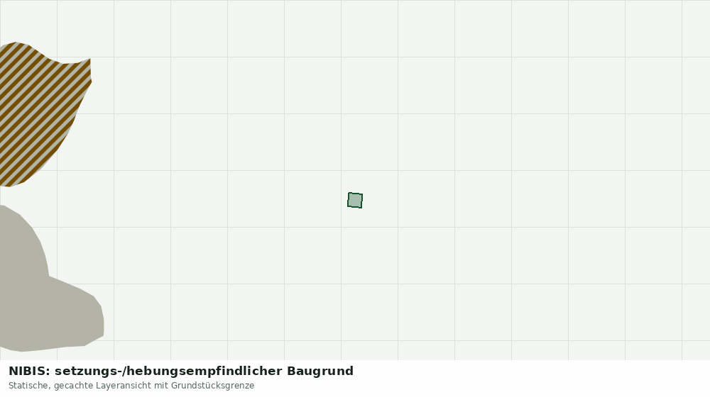 Statische Kartenansicht: NIBIS: setzungs-/hebungsempfindlicher Baugrund