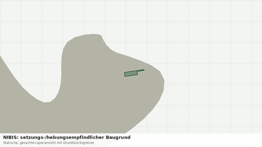 Statische Kartenansicht: NIBIS: setzungs-/hebungsempfindlicher Baugrund