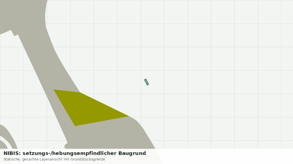 Statische Kartenansicht: NIBIS: setzungs-/hebungsempfindlicher Baugrund