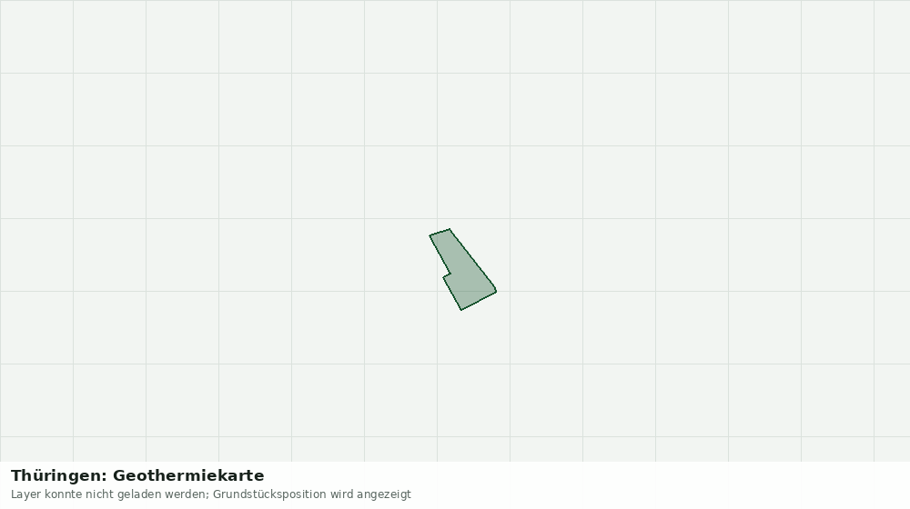Statische Kartenansicht: Thüringen: Geothermiekarte