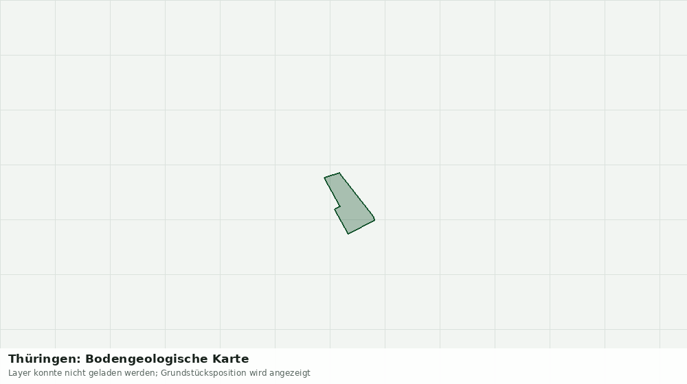Statische Kartenansicht: Thüringen: Bodengeologische Karte