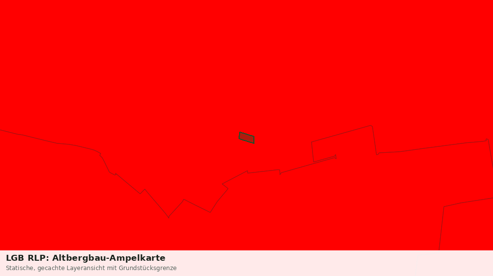 Statische Kartenansicht: LGB RLP: Altbergbau-Ampelkarte