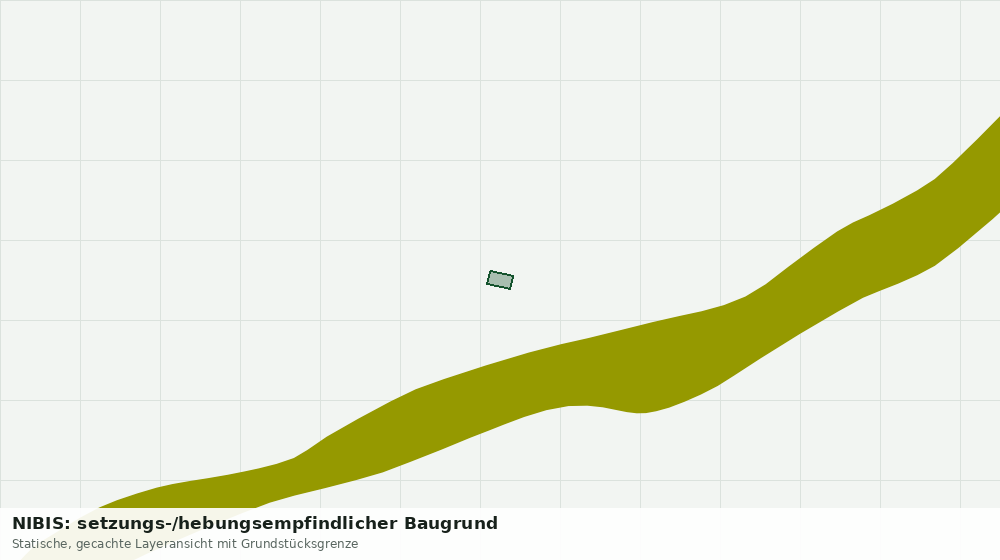 Statische Kartenansicht: NIBIS: setzungs-/hebungsempfindlicher Baugrund