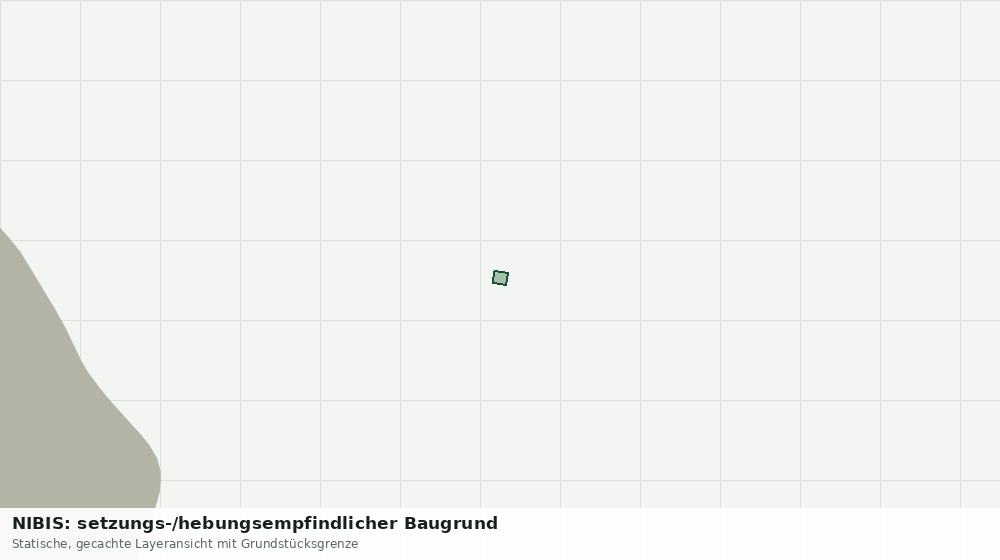 Statische Kartenansicht: NIBIS: setzungs-/hebungsempfindlicher Baugrund