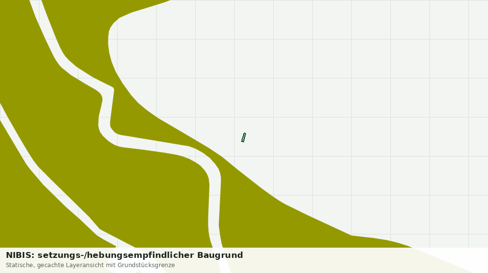 Statische Kartenansicht: NIBIS: setzungs-/hebungsempfindlicher Baugrund
