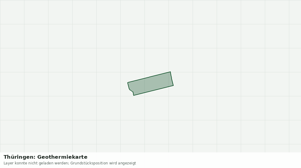 Statische Kartenansicht: Thüringen: Geothermiekarte
