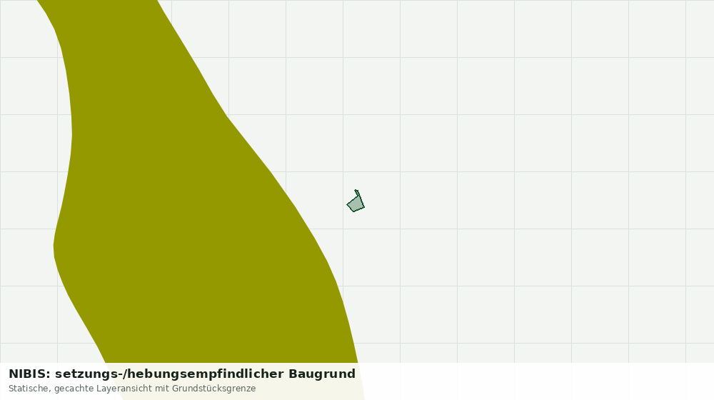 Statische Kartenansicht: NIBIS: setzungs-/hebungsempfindlicher Baugrund