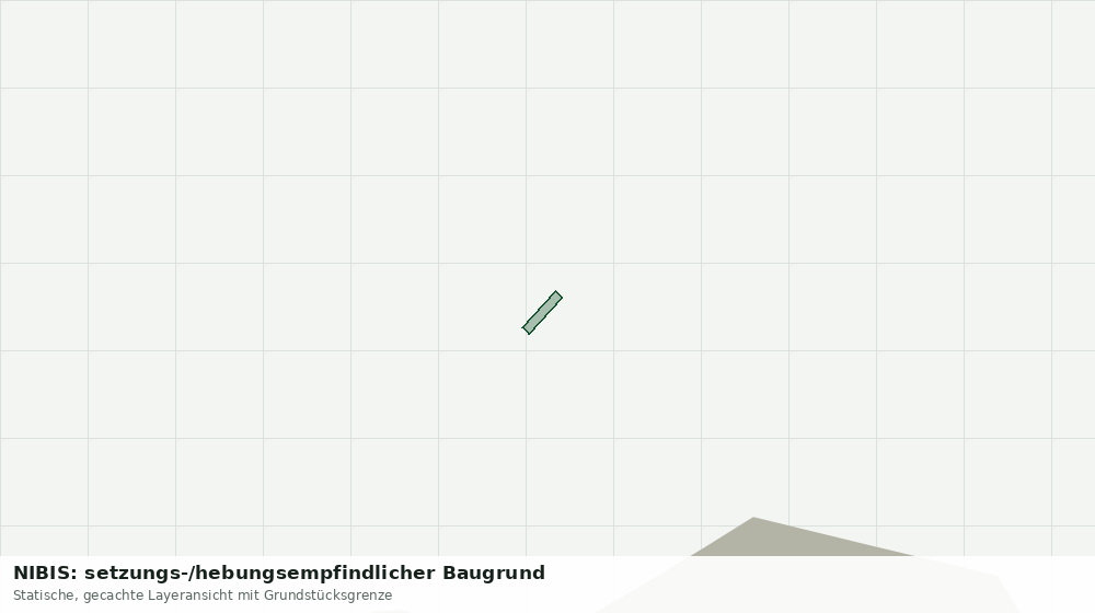 Statische Kartenansicht: NIBIS: setzungs-/hebungsempfindlicher Baugrund