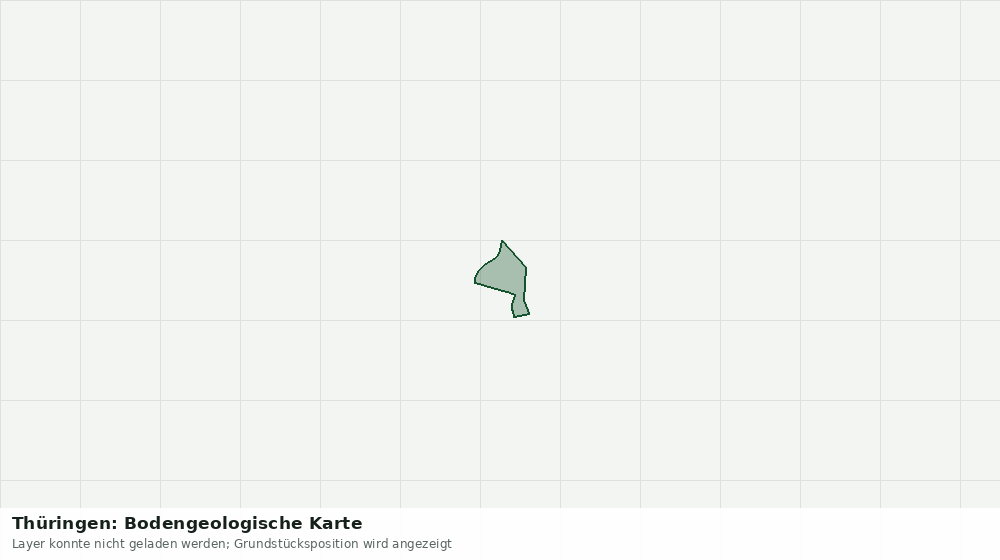 Statische Kartenansicht: Thüringen: Bodengeologische Karte